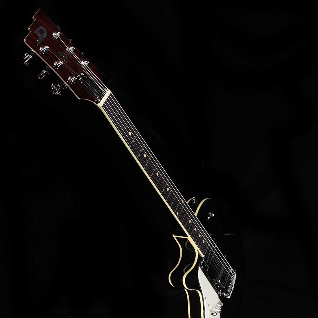 Lefthanded Duesenberg 49er black Lefty Guitars Only