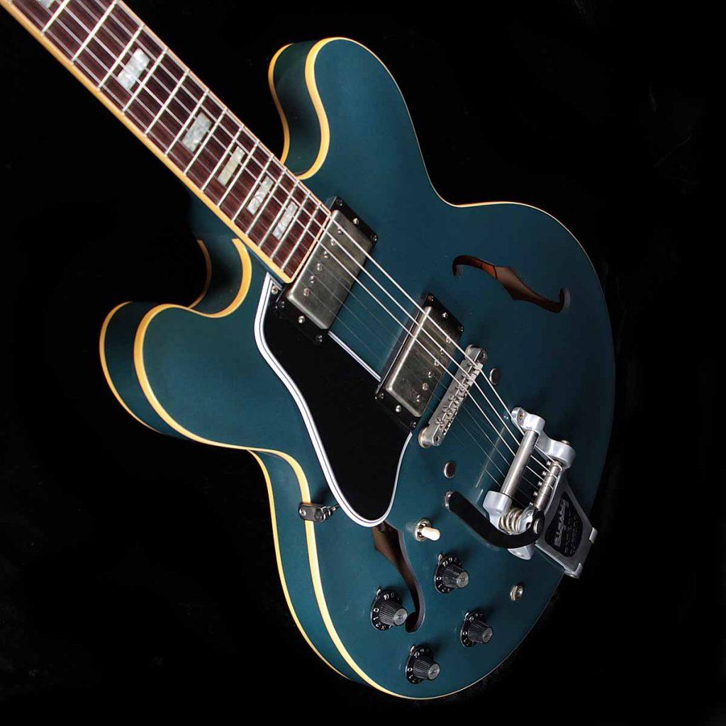 Lefthanded Gibson ES335 Pelham blue Lefty Guitars Only